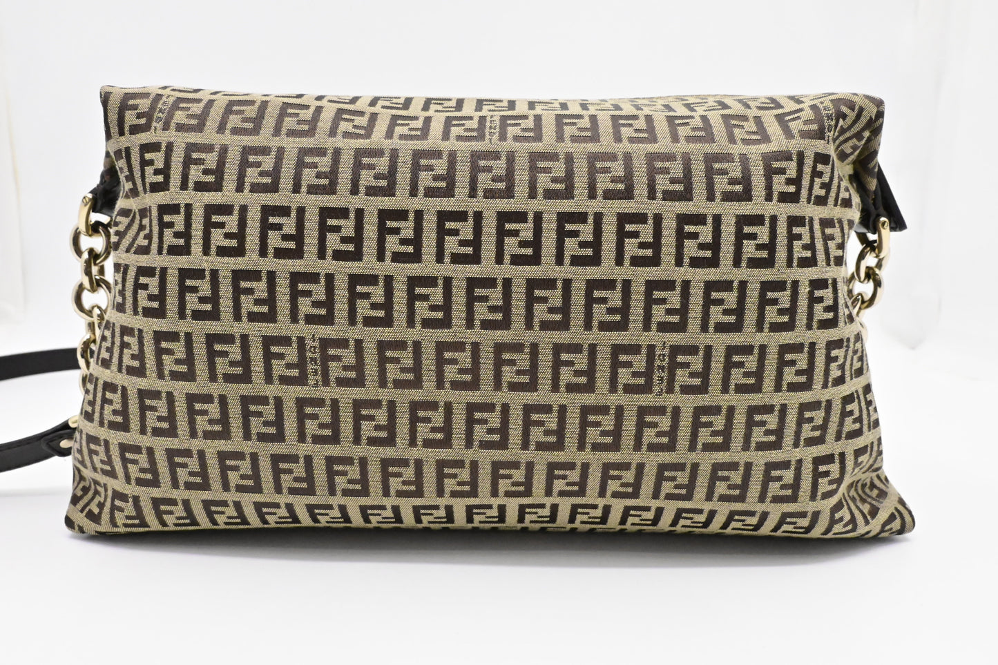 Fendi Crossbody Bag in Brown Zucchino Canvas