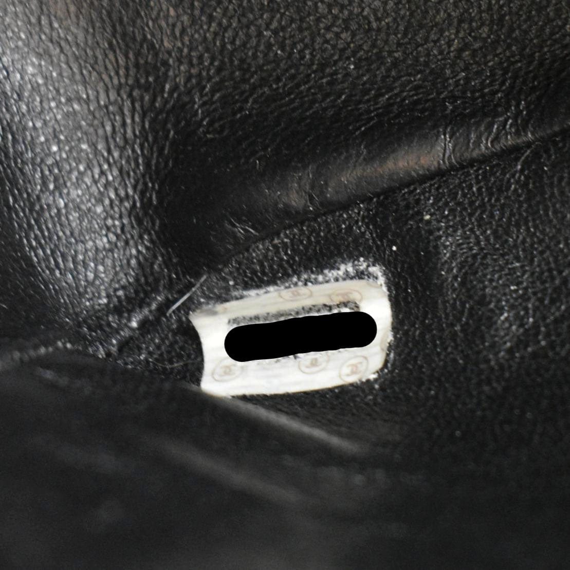CHANEL Classic Flap Quilted Leather Tote Bag Black