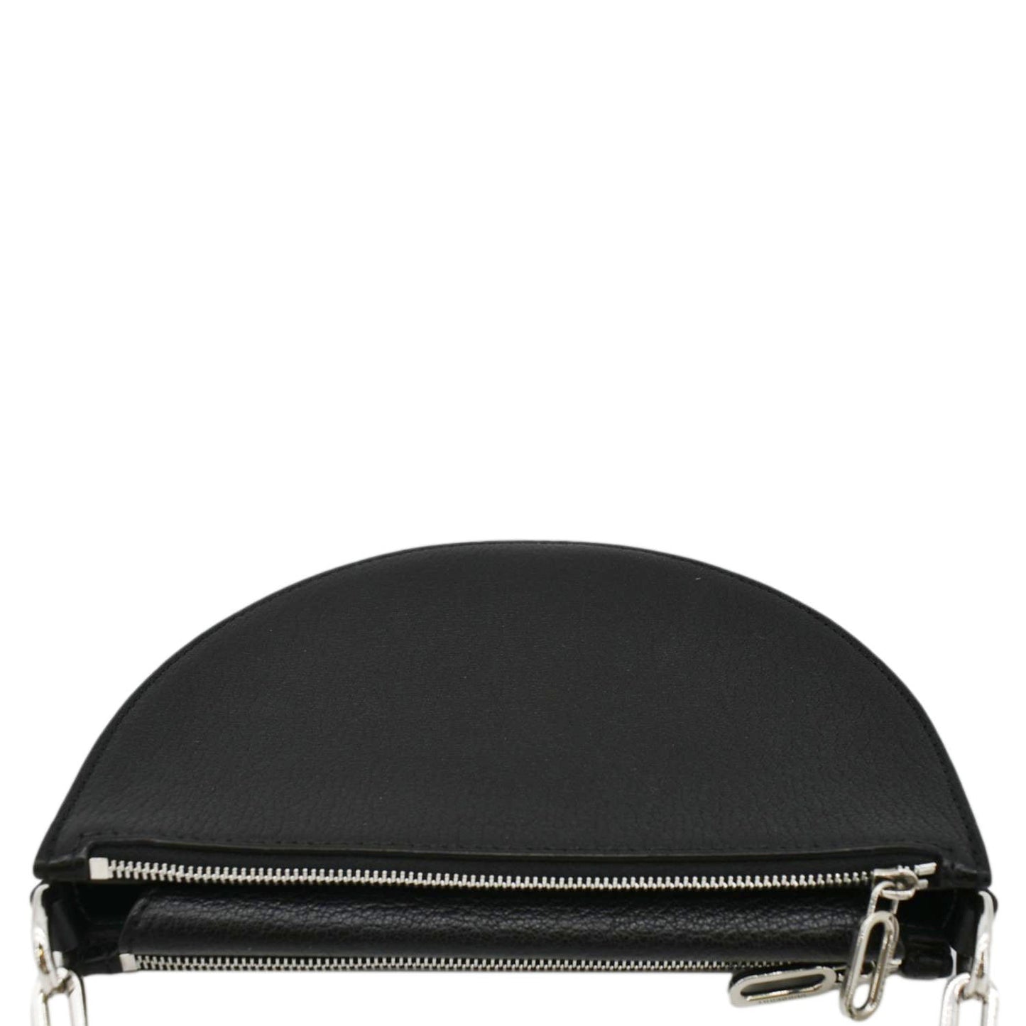 Luxury Burberry Pecan Small Leather Shoulder Bag Black
