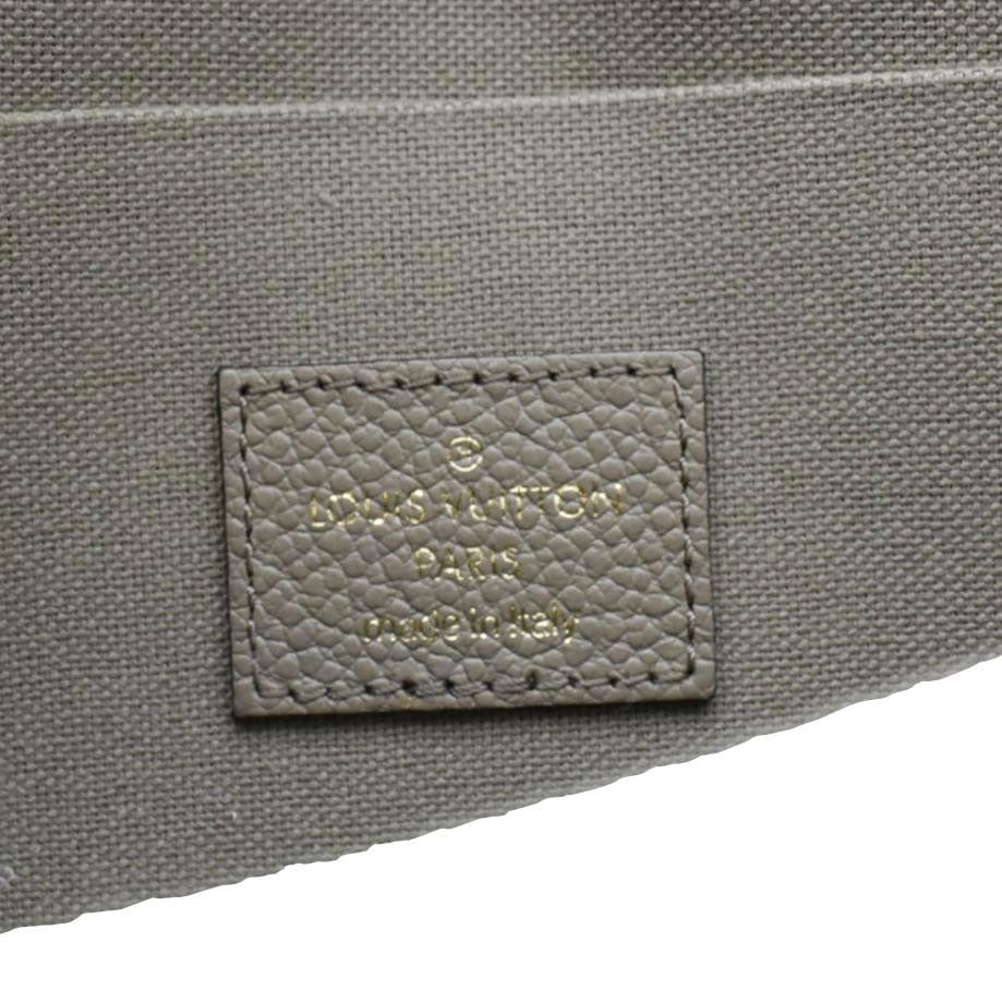 LOUIS VUITTON Felicie Pochette Giant Monogram Empreinte Crossbody Bag Bicolor