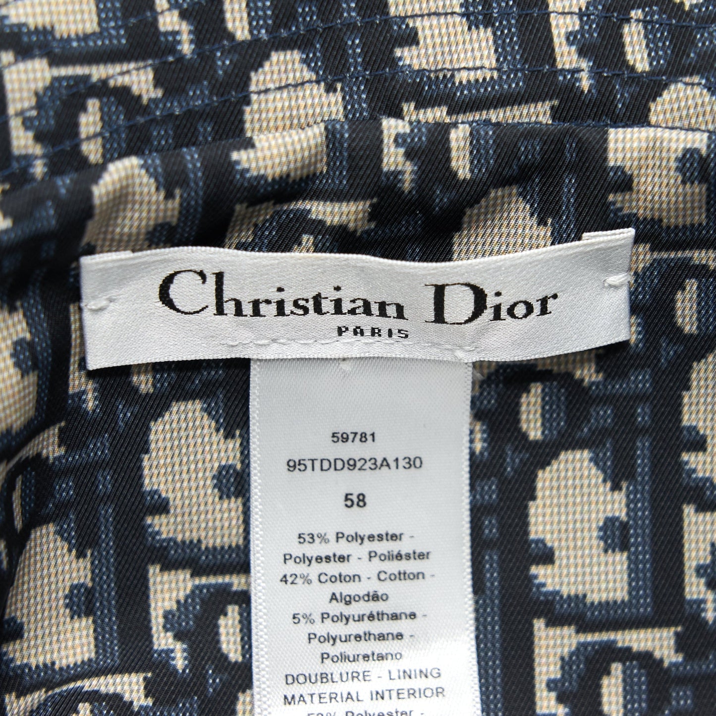 Dior Bucket Hat size58