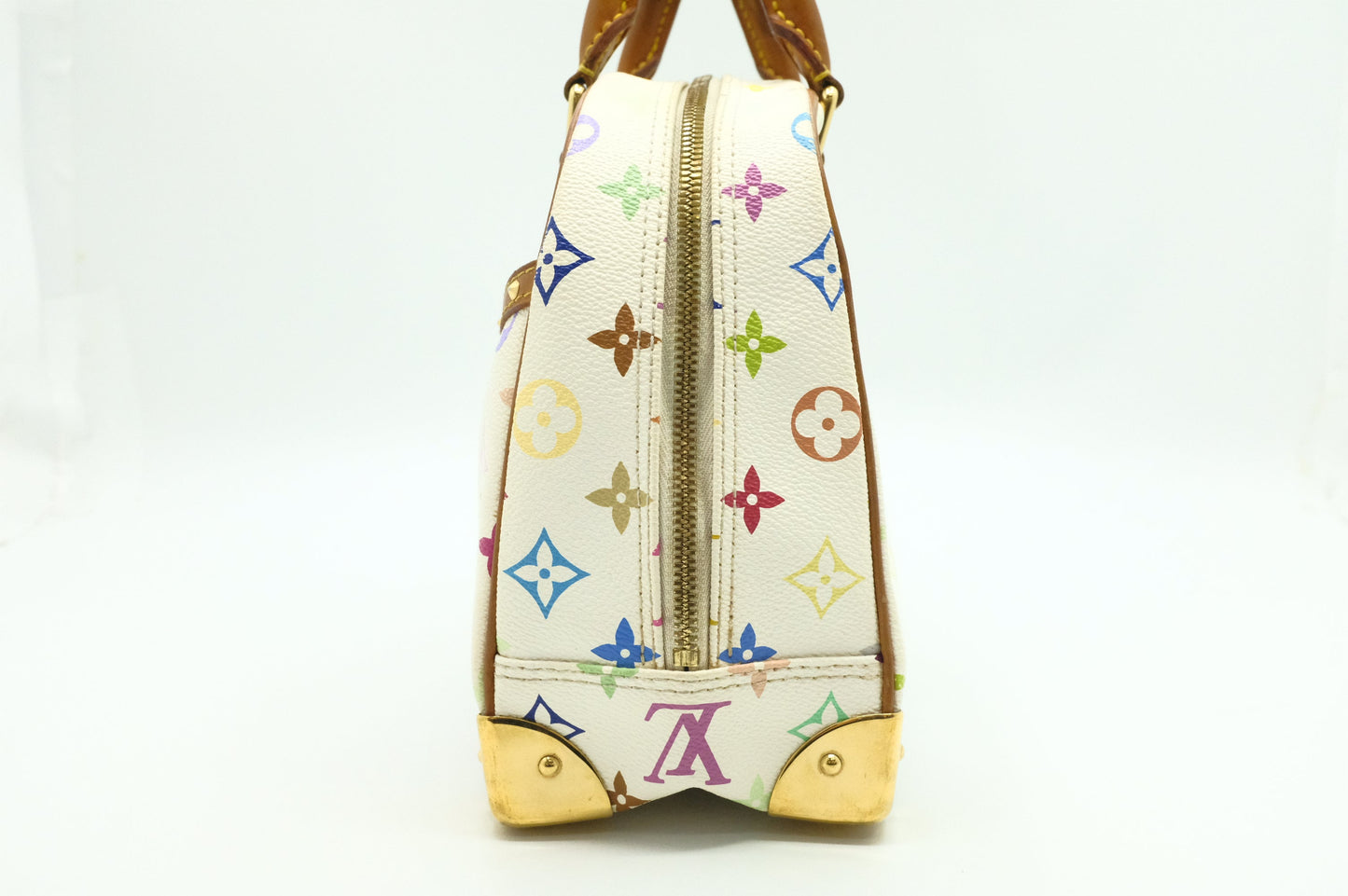 Louis Vuitton Trouville in White Multicolor Canvas