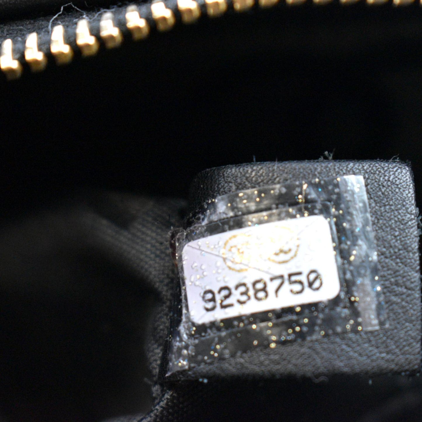 CHANEL CC Wild Stitch Calfskin Leather Tote Bag Black