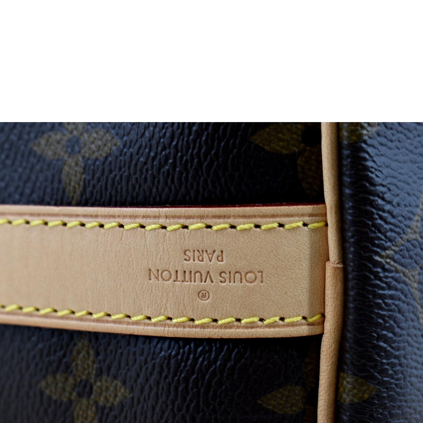 LOUIS VUITTON 35 Bandouliere Monogram Canvas Shoulder Bag Brown