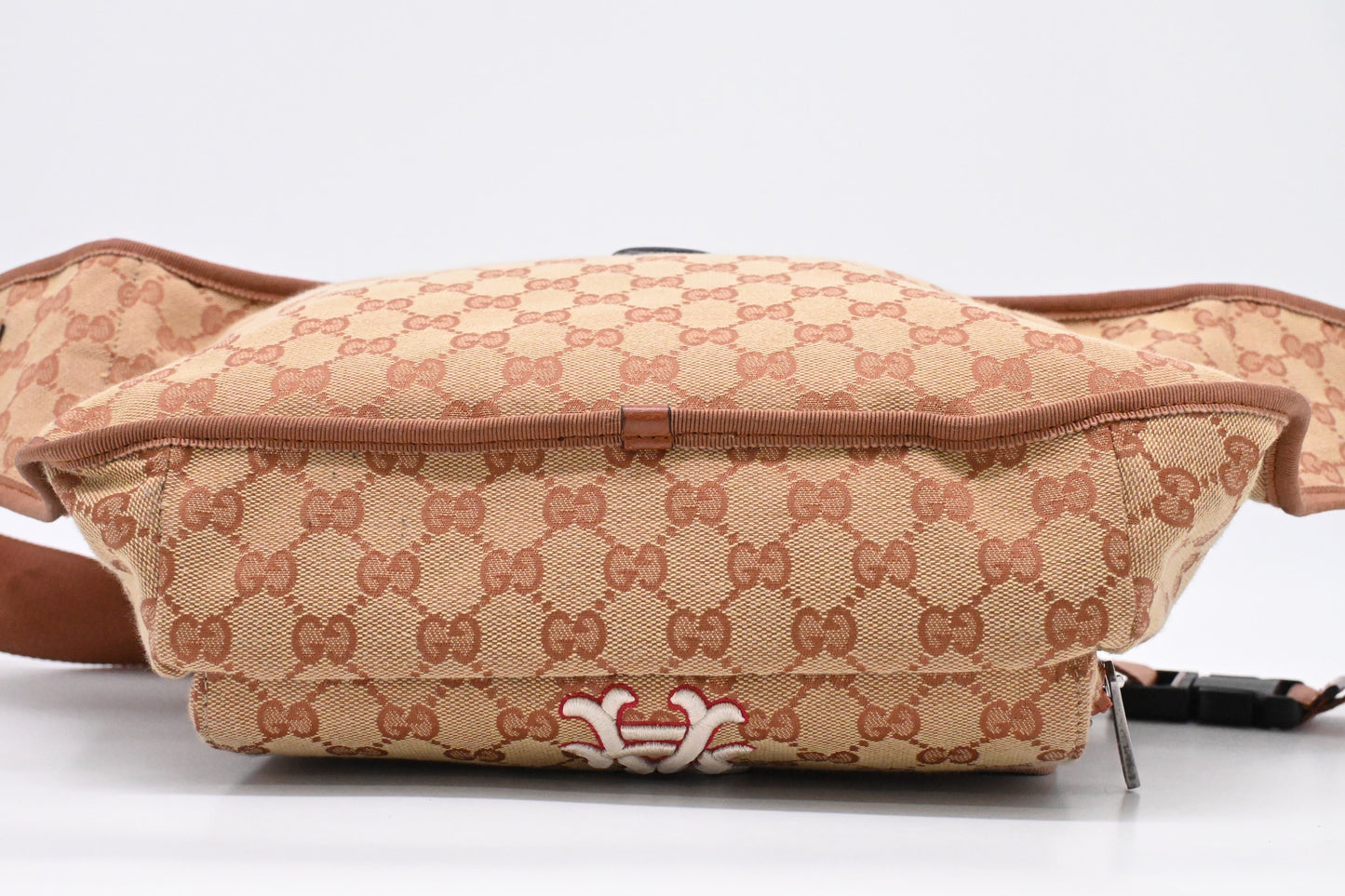 Gucci x MLB LA Waist Bag in Brown GG Canvas
