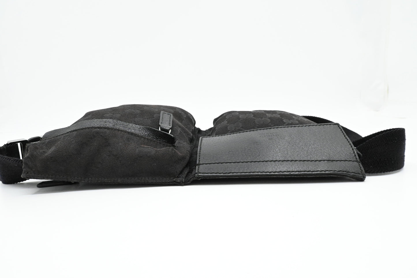 Gucci Bumbag in Black GG Canvas