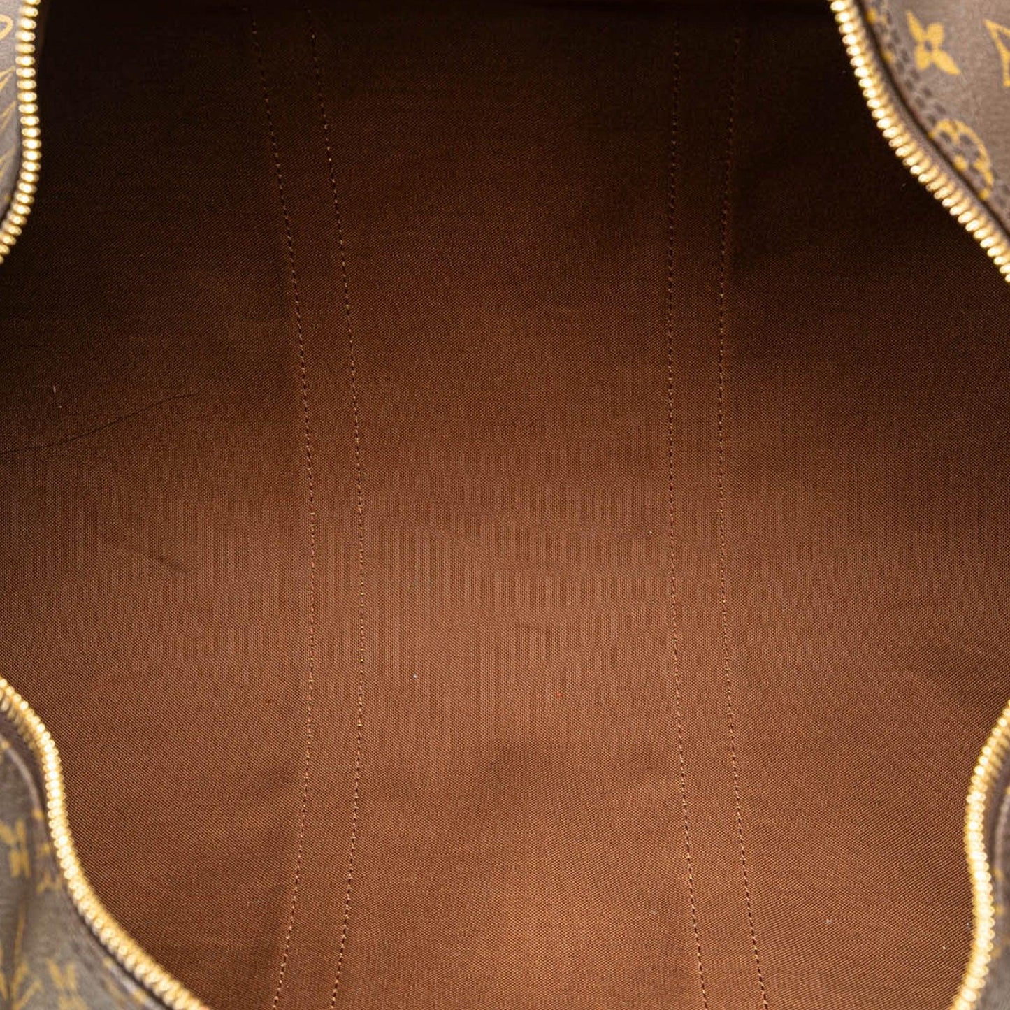 Brown Louis Vuitton Monogram Keepall 50 Travel Bag