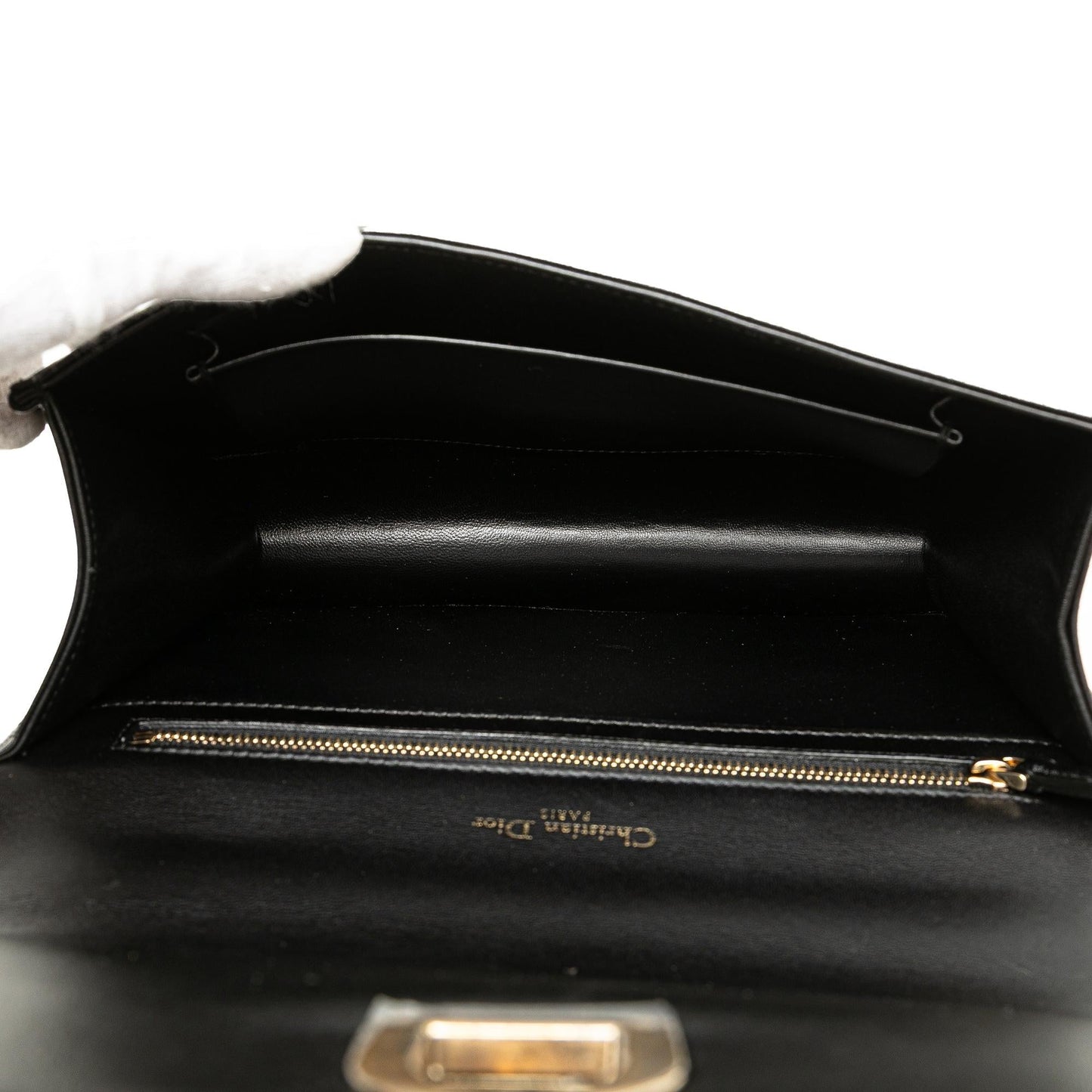 Dior Medium Calfskin Crystal Embroidered Diorama Flap