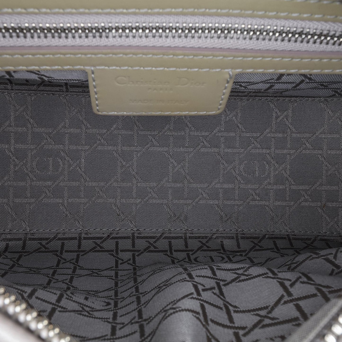 Dior Medium Patent Cannage Lady Dior