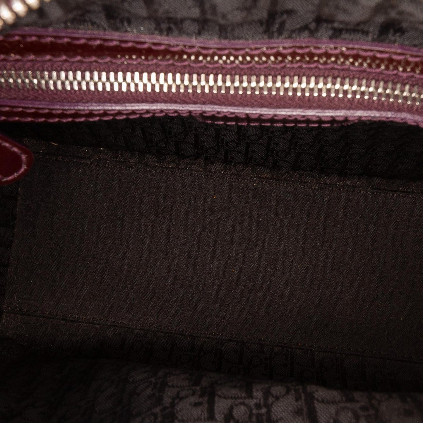 Dior Medium Patent Cannage Lady Dior