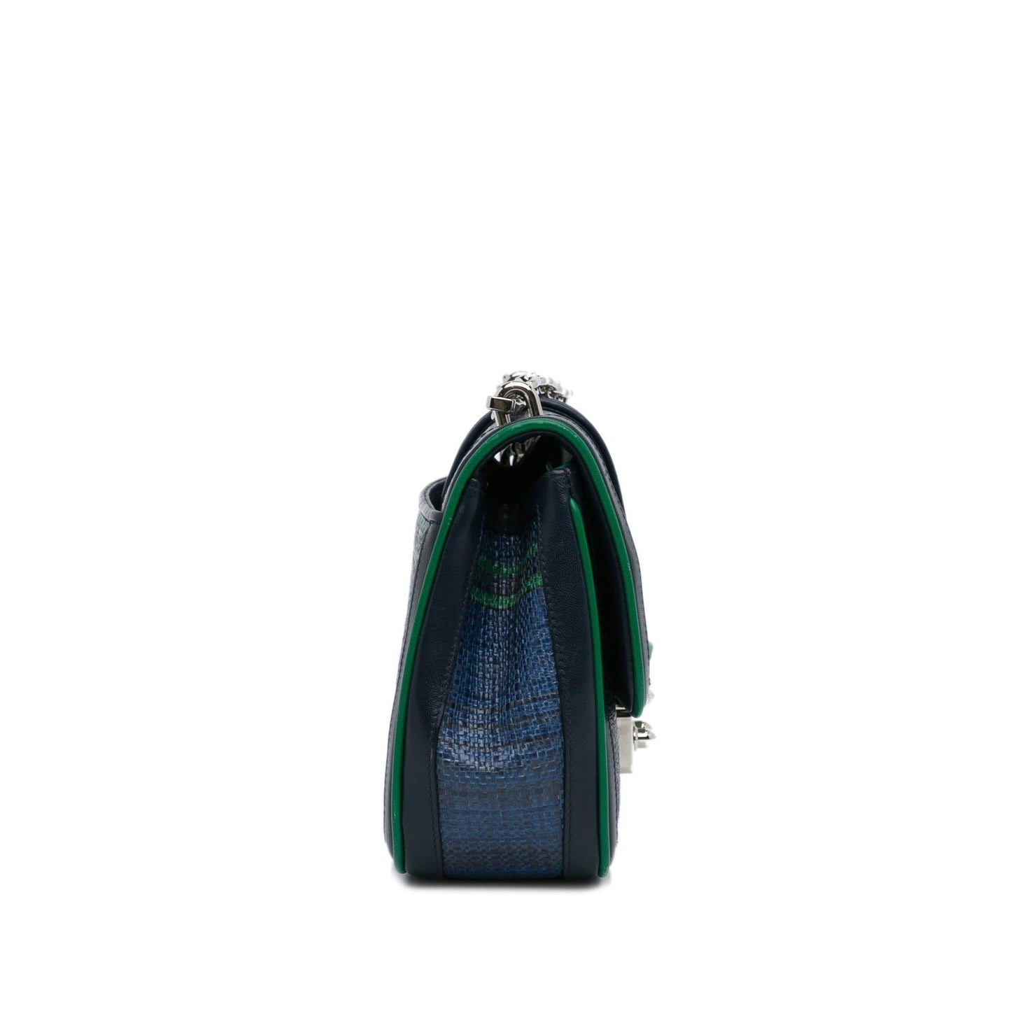 Dior Medium Tricolor Raffia Miss Dior Flap Bag (SHG-F8E2uQ)