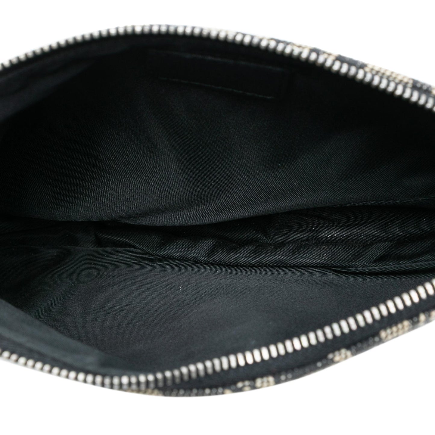 Dior Mini Diorissimo Canvas Saddle Pochette
