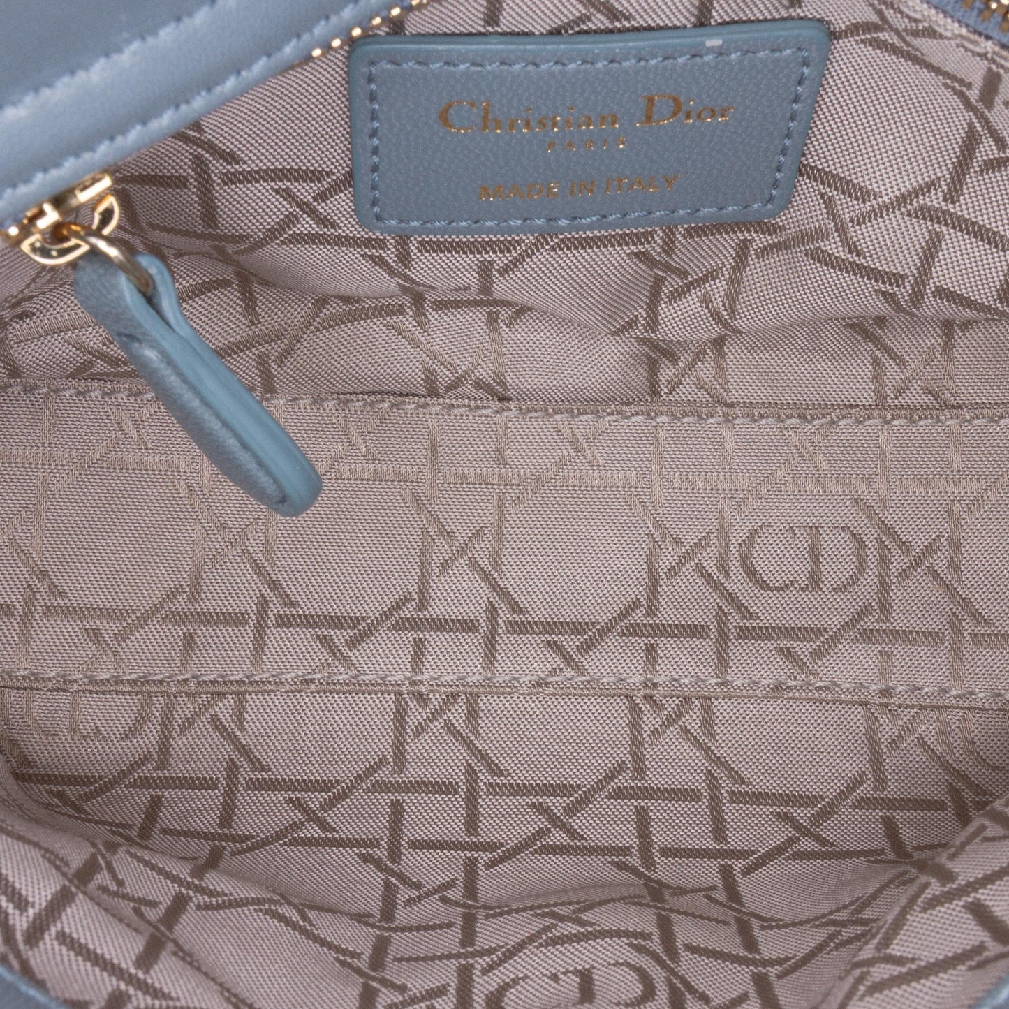 Dior Mini Lambskin Cannage Lady Dior