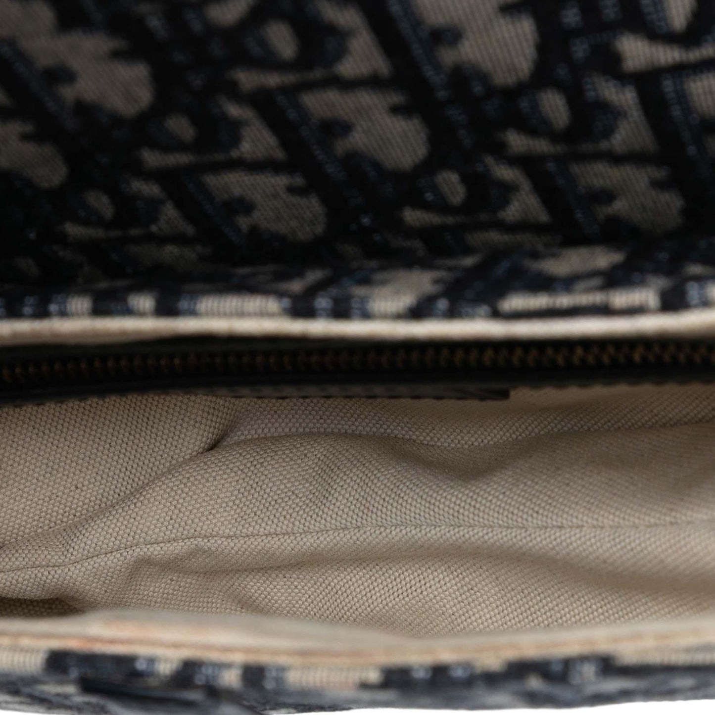 Dior Oblique Canvas Saddle Bag