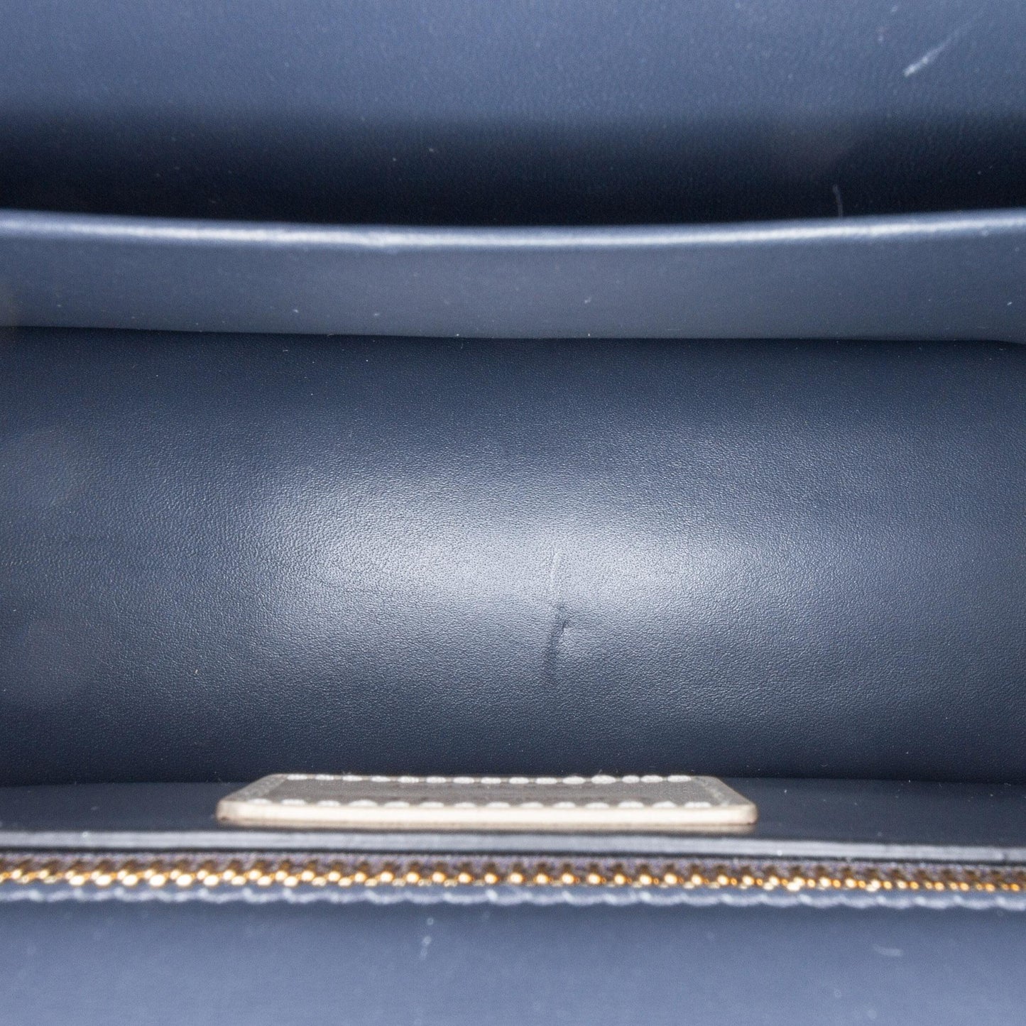 Dior Patent Microcannage 30 Montaigne Chain Flap