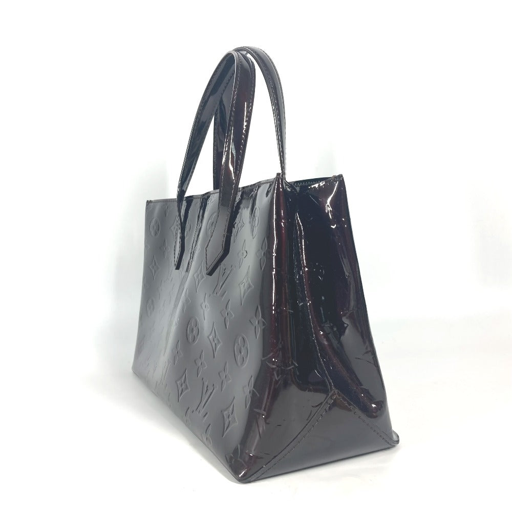 LOUIS VUITTON Handbag Monogram Vernis Purple type Monogram Vernis Wilshire PM Women