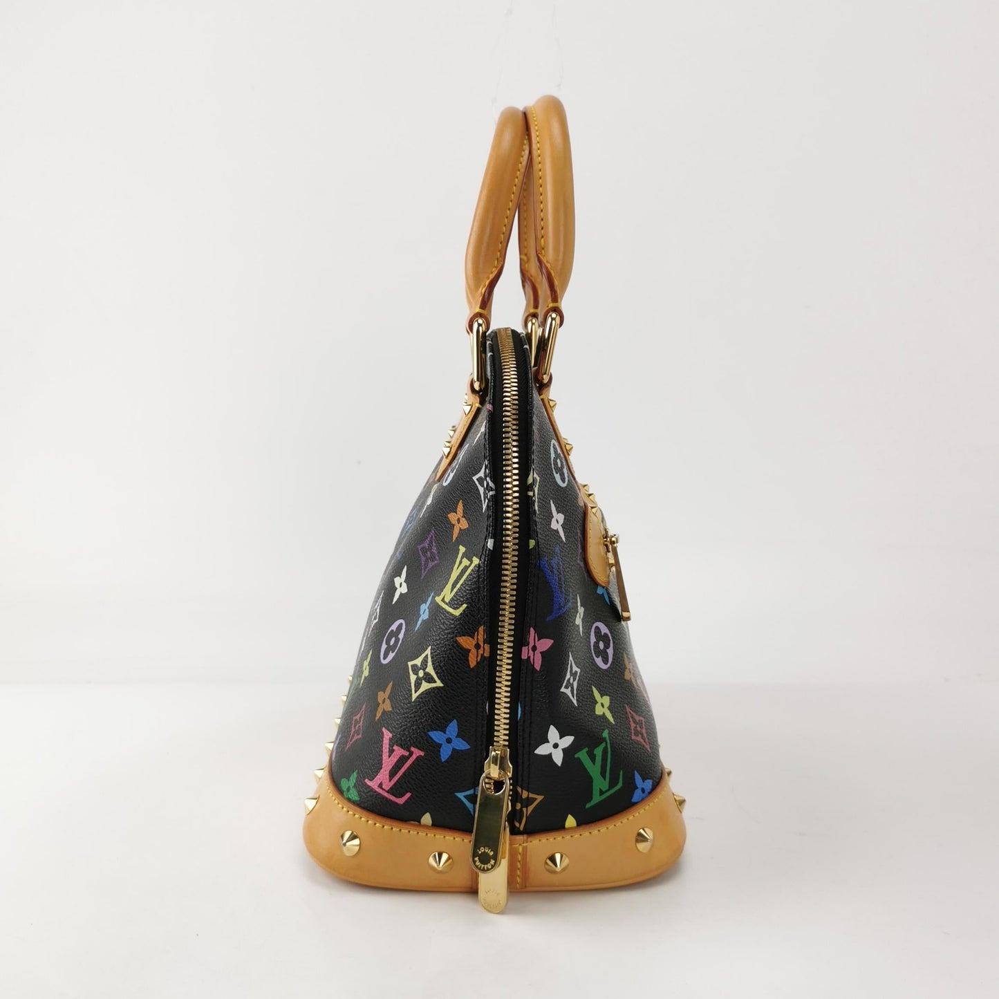 Louis Vuitton x Takashi Murakami Alma Small Black Multicolor
