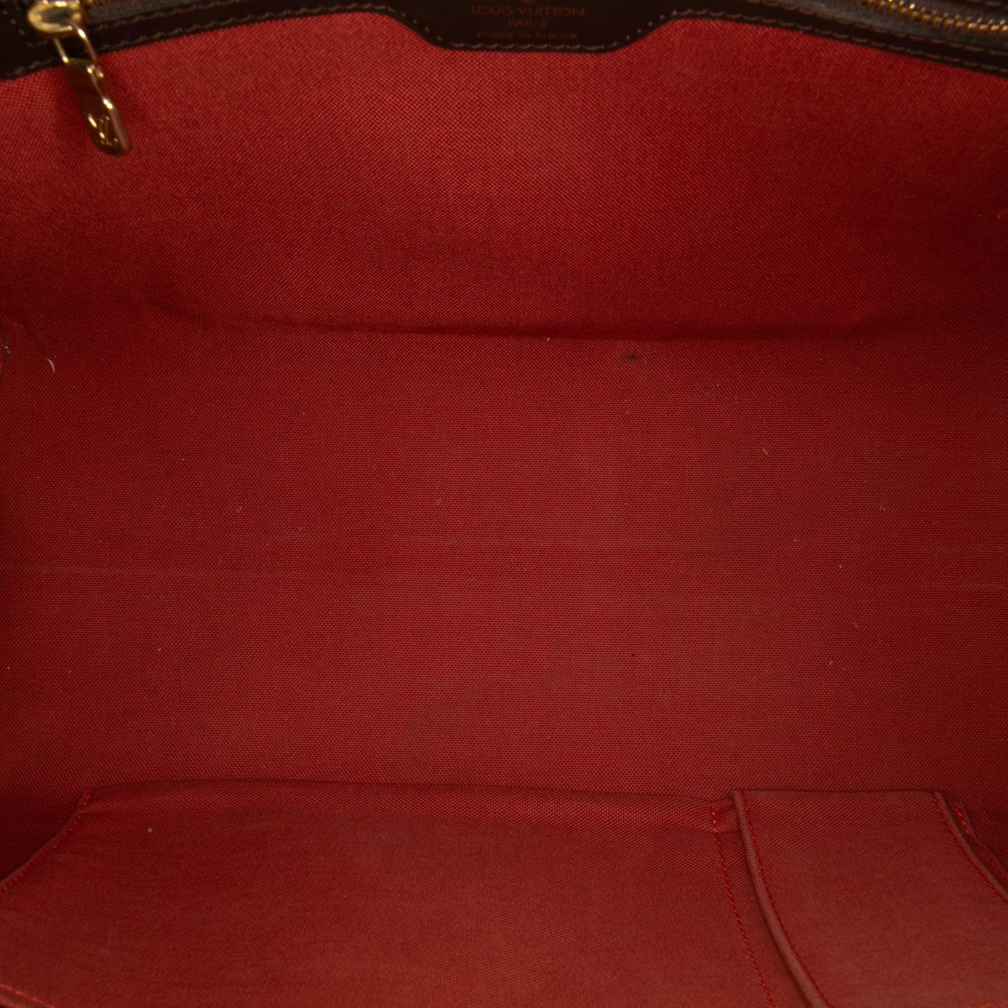 Brown Louis Vuitton Damier Ebene Nolita Handbag