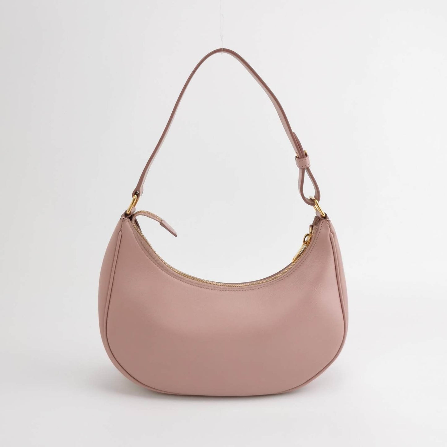 Celine Ava Hobo Pastel Pink Leather Shoulder Bag