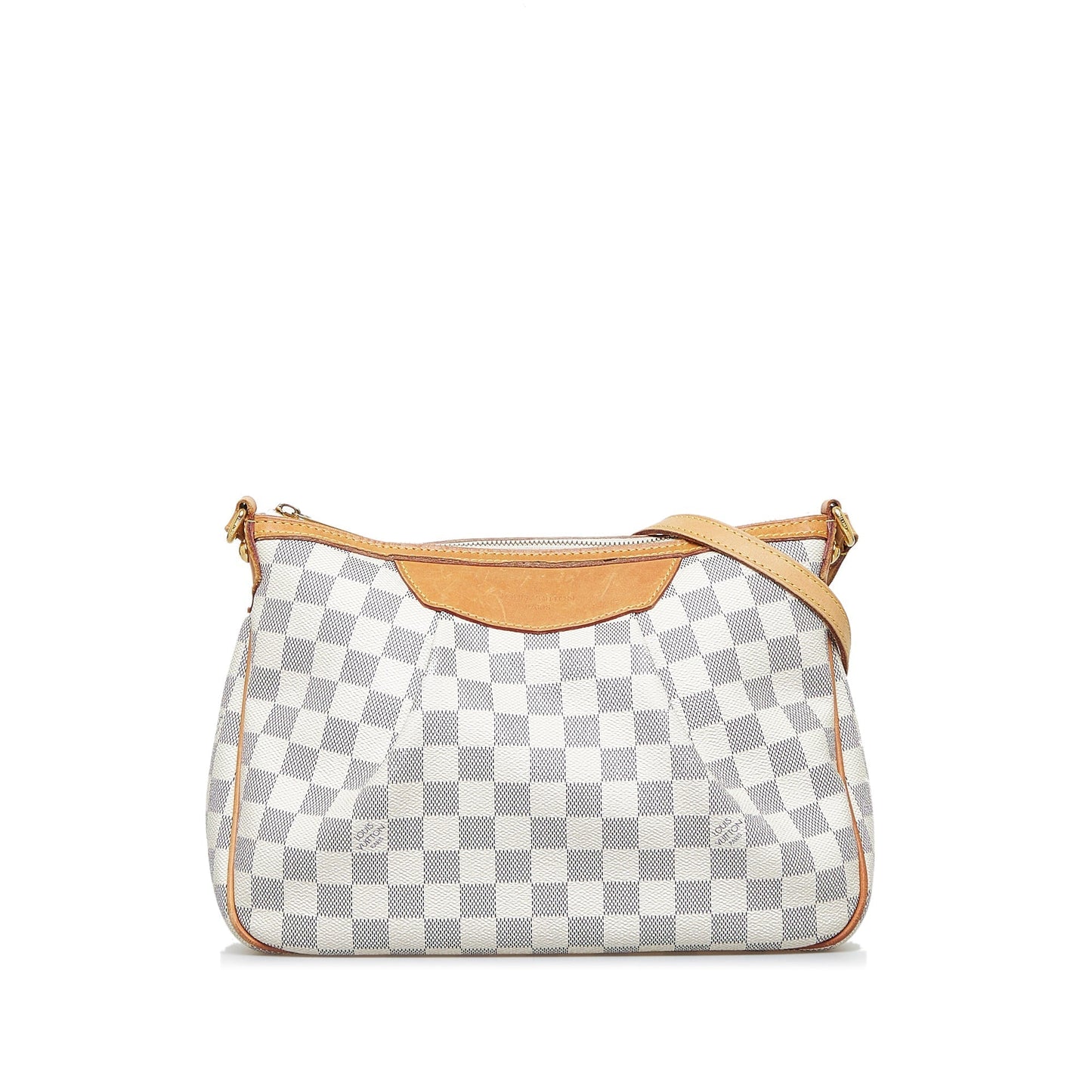 LOUIS VUITTON Damier Azur Sirac PM Crossbody Bag