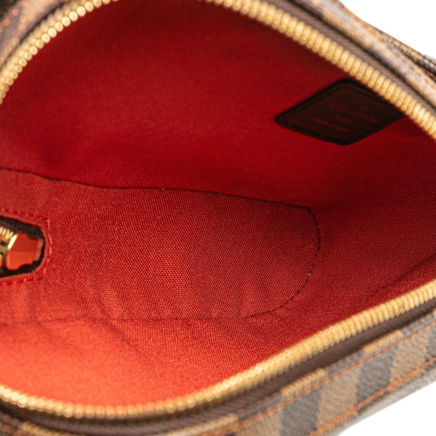 Brown Louis Vuitton Damier Ebene Geronimos Crossbody Bag