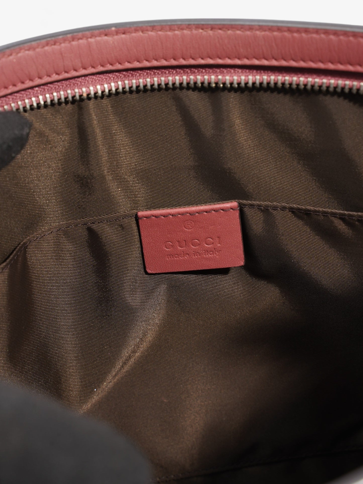 Gucci Blooms Large Pouch GG Supreme / Antique Rose Coated Canvas
