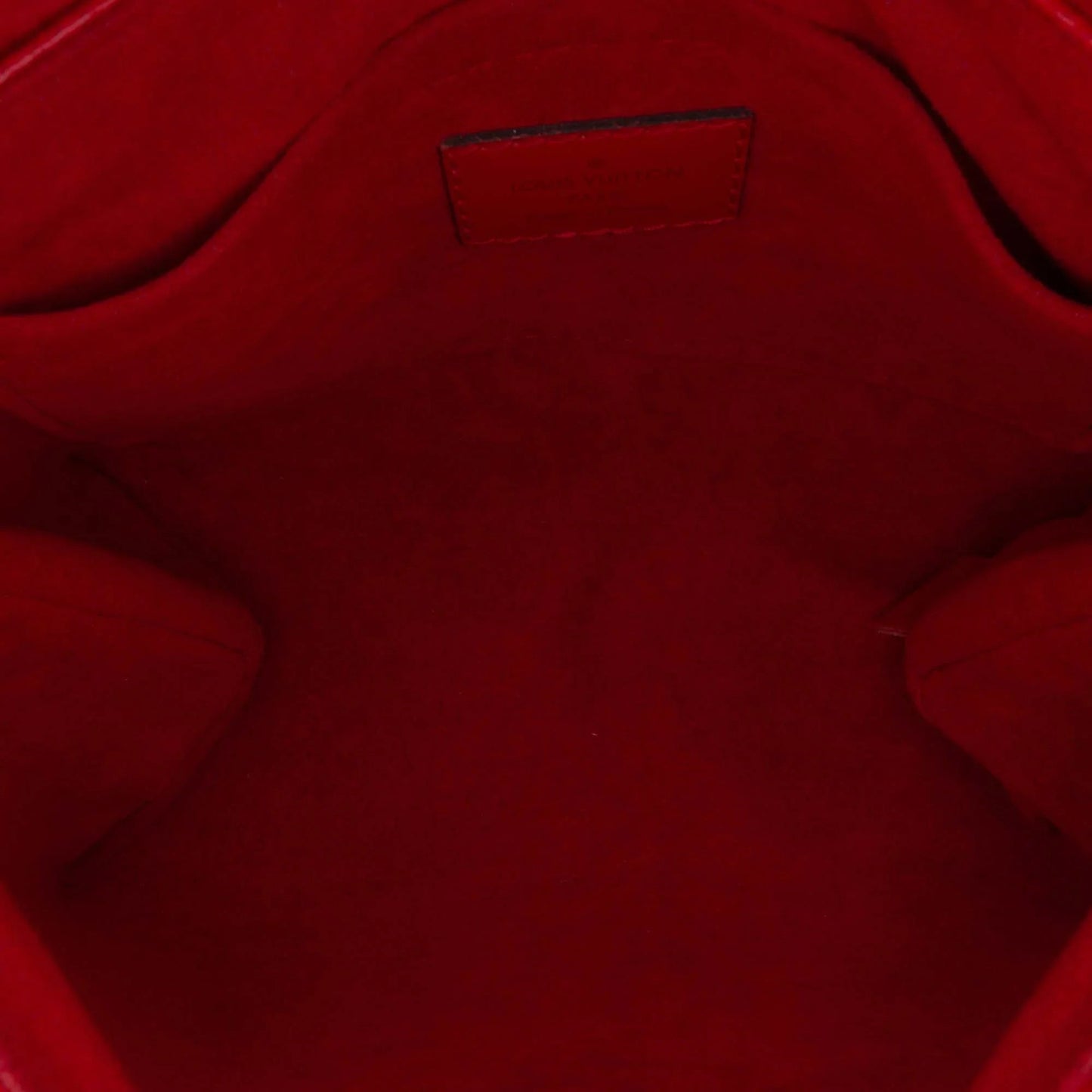 Red Louis Vuitton Epi Locky BB Satchel