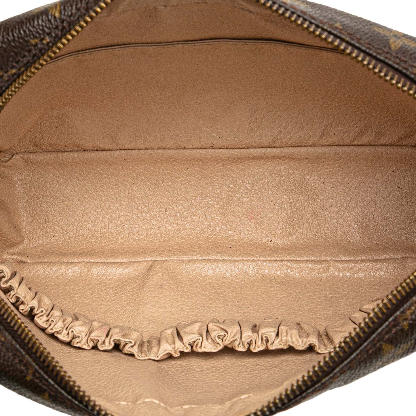 Brown Louis Vuitton Monogram Trousse Toilette 23 Clutch Bag