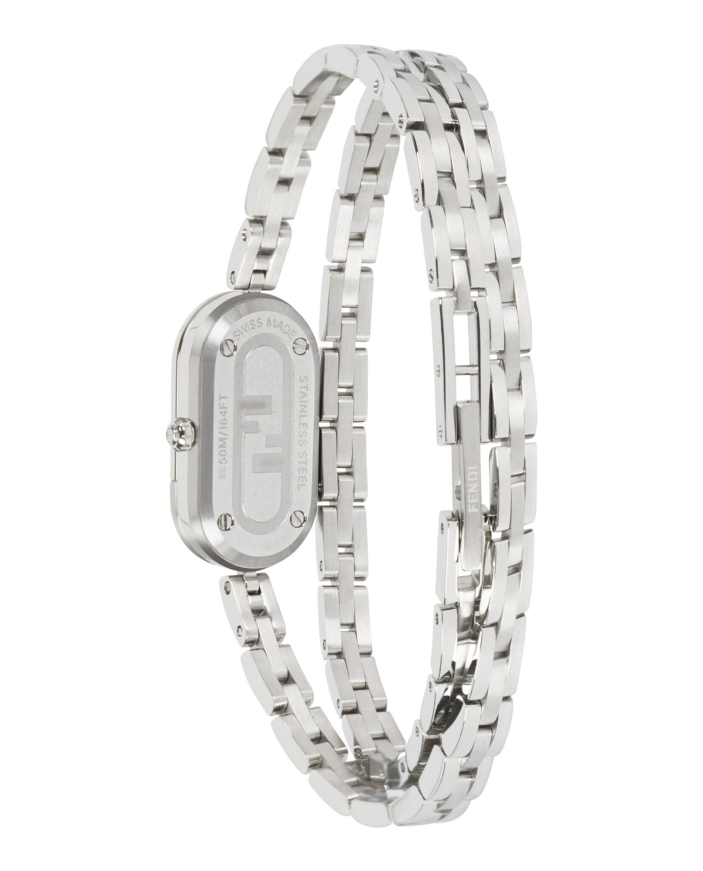 Fendi Womens Stainless Steel 14.8mm Bracelet Fashion Watch