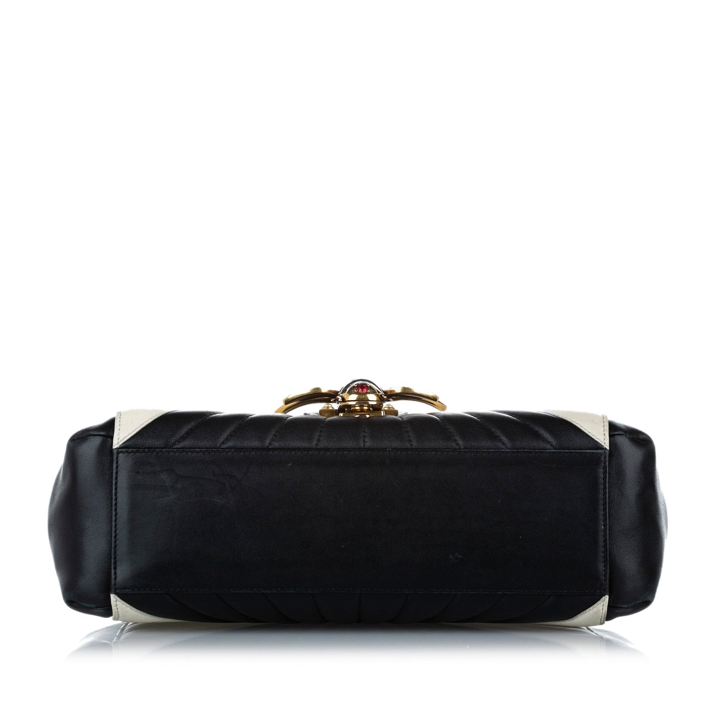 Gucci Leather Top Handle Shoulder Bag