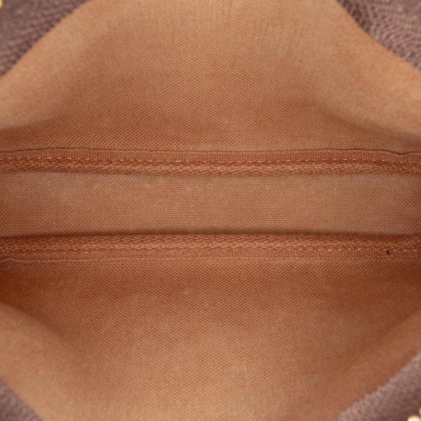 Brown Louis Vuitton Monogram Mini Pochette Accessoires Handbag