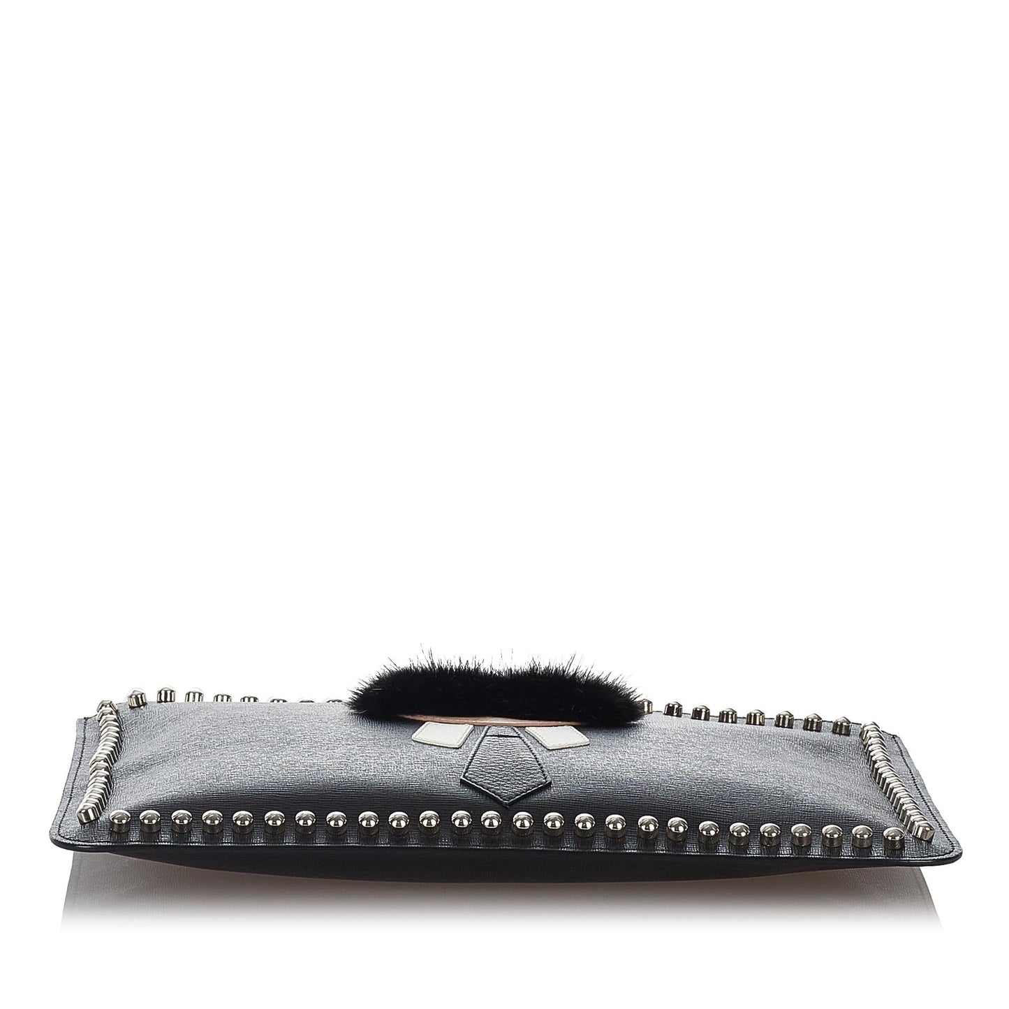 Fendi Karlito Leather Clutch Bag (SHG-26787)