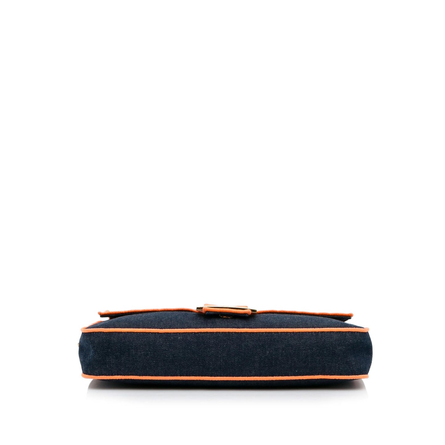 Fendi Large Denim Baguette Bag (SHG-zrIjdA)