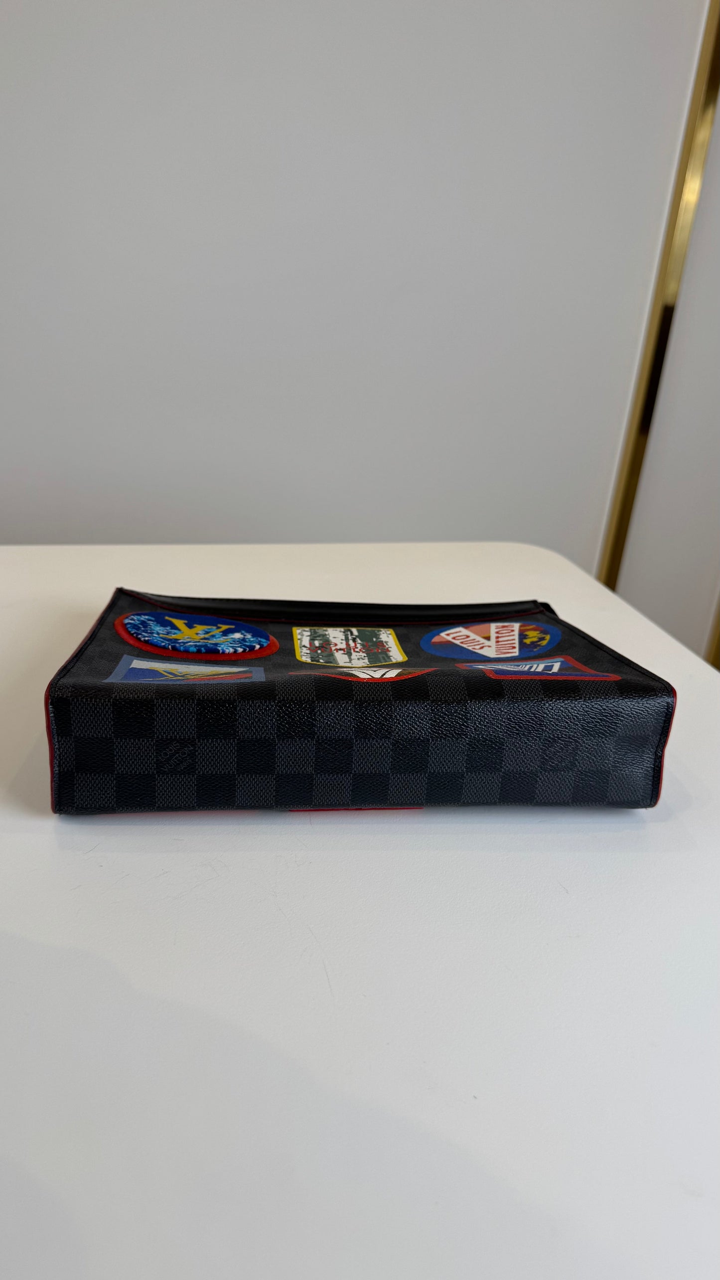 LV Damier Graphite limited edition Pochette Voyage bag