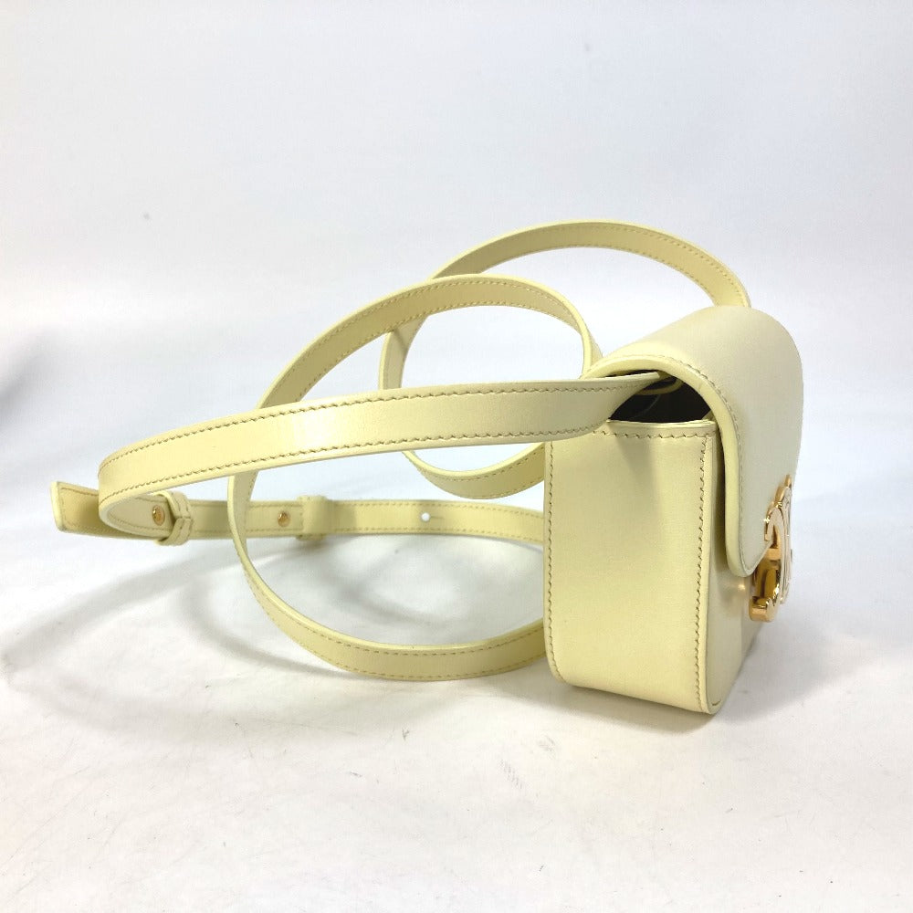 CELINE Shoulder Bag 10I513DPV.11OY leather yellow Shiny calfskin mini triomphe Women
