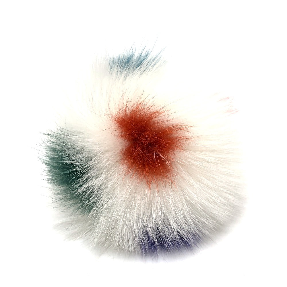 FENDI Bag charm fur white Bonbon charm Women