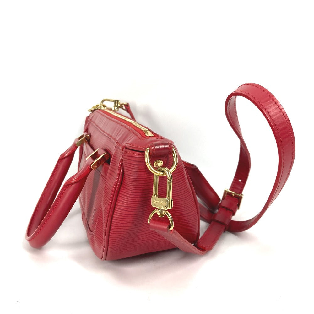 LOUIS VUITTON Handbag Epi Leather Red Epi Danura PM Women