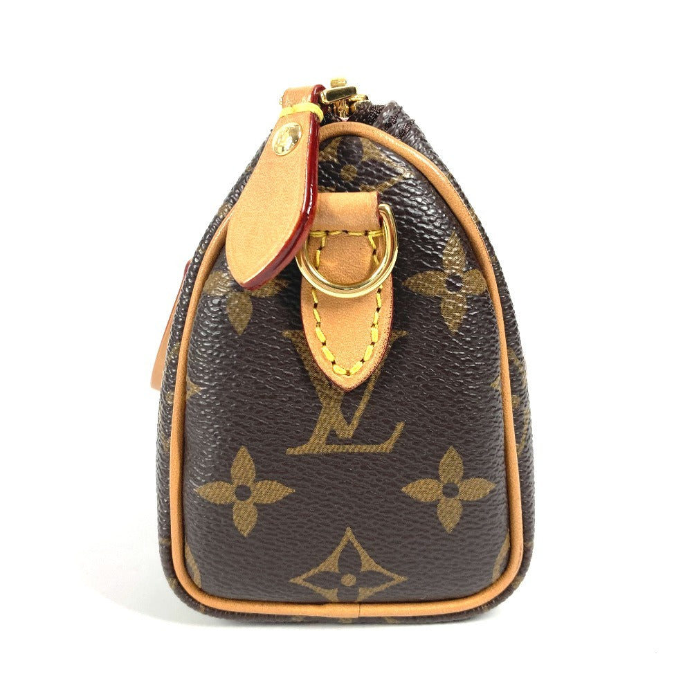 LOUIS VUITTON Handbag M82624 Monogram canvas Brown Monogram Vivienne Nano speedy Women