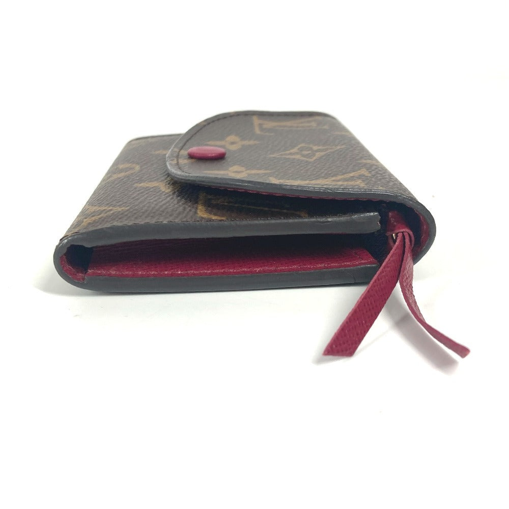 LOUIS VUITTON Folded wallet M41939 Monogram canvas pink Monogram Portomonet Rosali