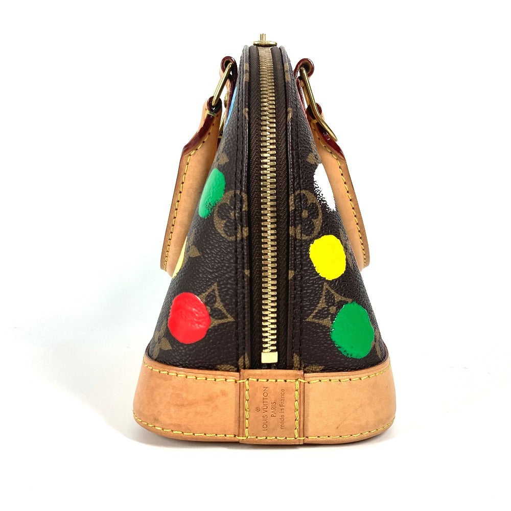 LOUIS VUITTON Handbag M46431 Monogram canvas Brown Monogram Painted Dot Yayoi Kusama LV x YK Alma BB Women