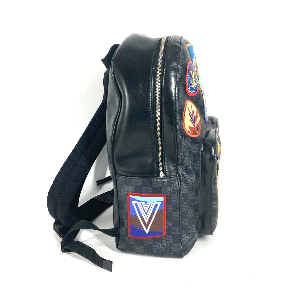 LOUIS VUITTON Backpack N40042 Damier Grafitto Canvas black Damier Graphite LV Alps Collection Backpack · Daypack