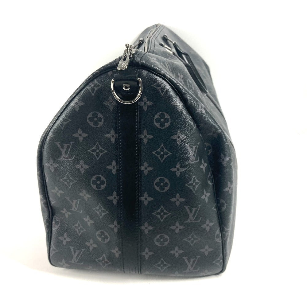 LOUIS VUITTON Boston Duffel bag M40605 Monogram Eclipse Canvas black Monogram Eclipse Keepall ・bandouliere55