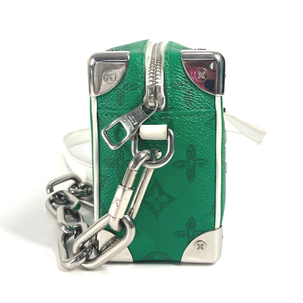 LOUIS VUITTON Shoulder Bag M80816 Monogram canvas green Monogram Everyday LV Mini soft trunk