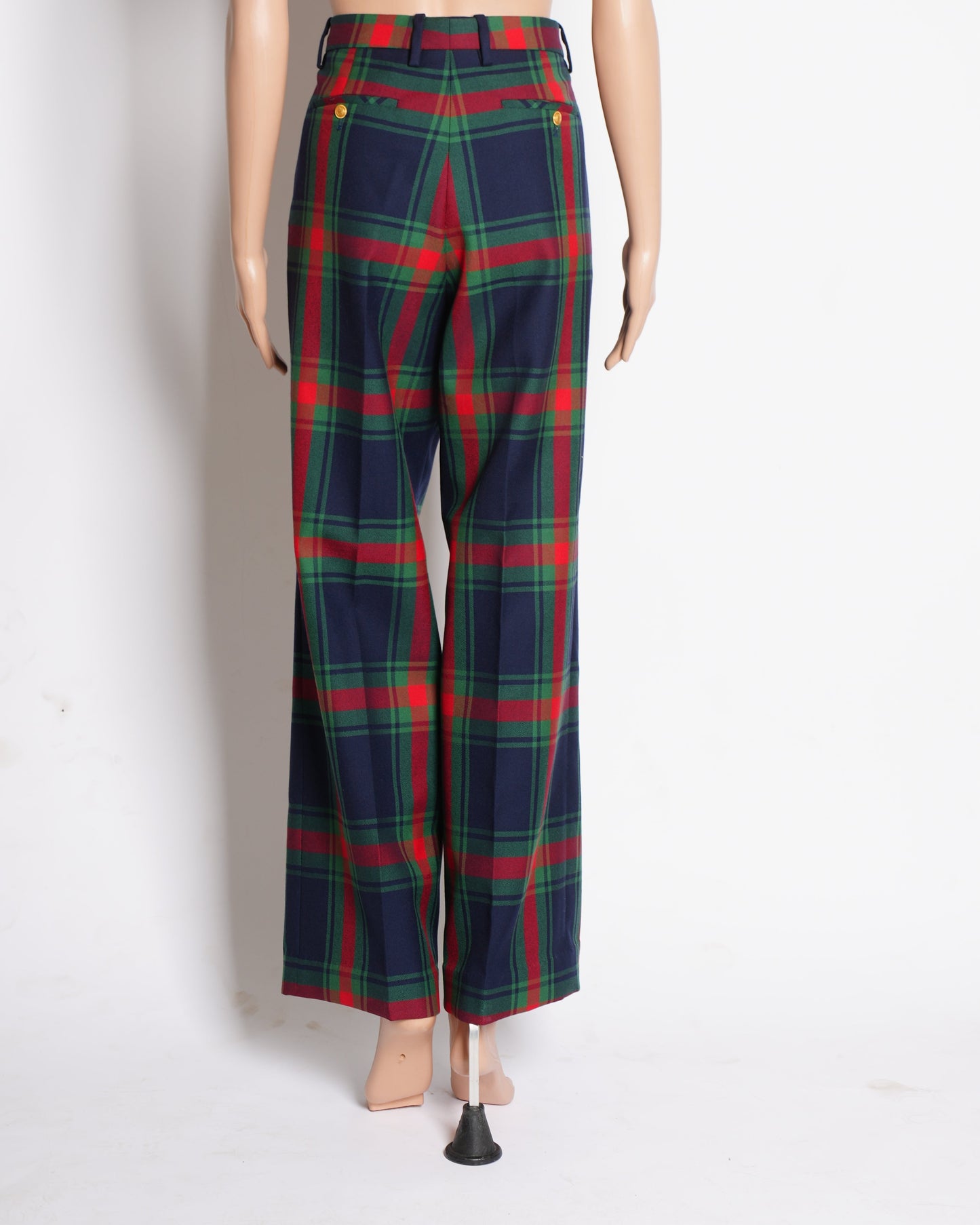 Gucci Women's Plaid Checks Trors