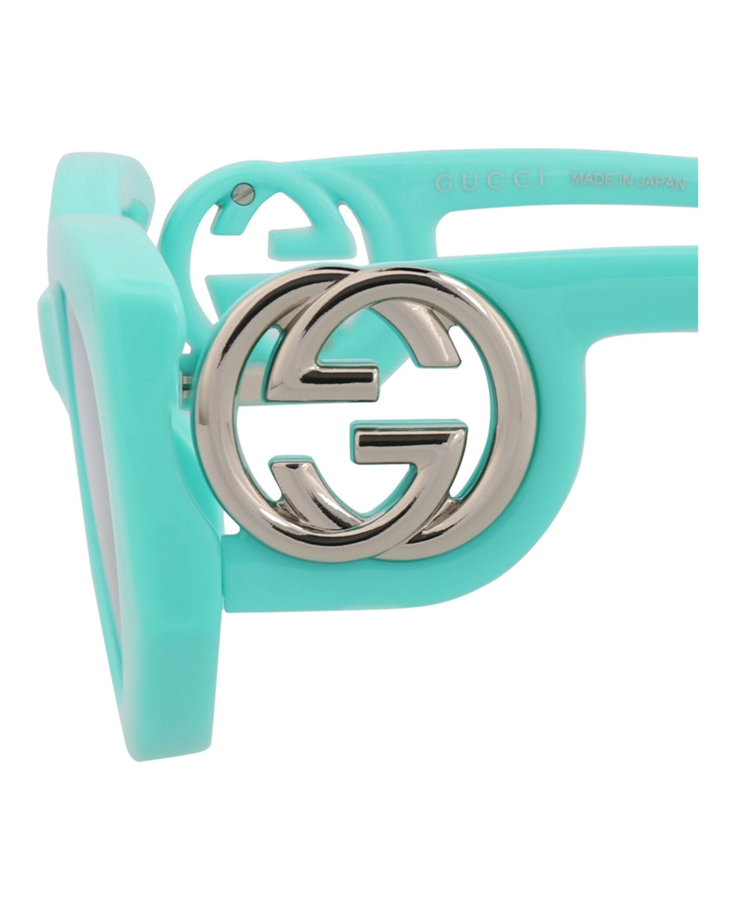 Gucci Womens Cat Eye Light Blue Light Blue Light Blue Fashion Designer Eyewear