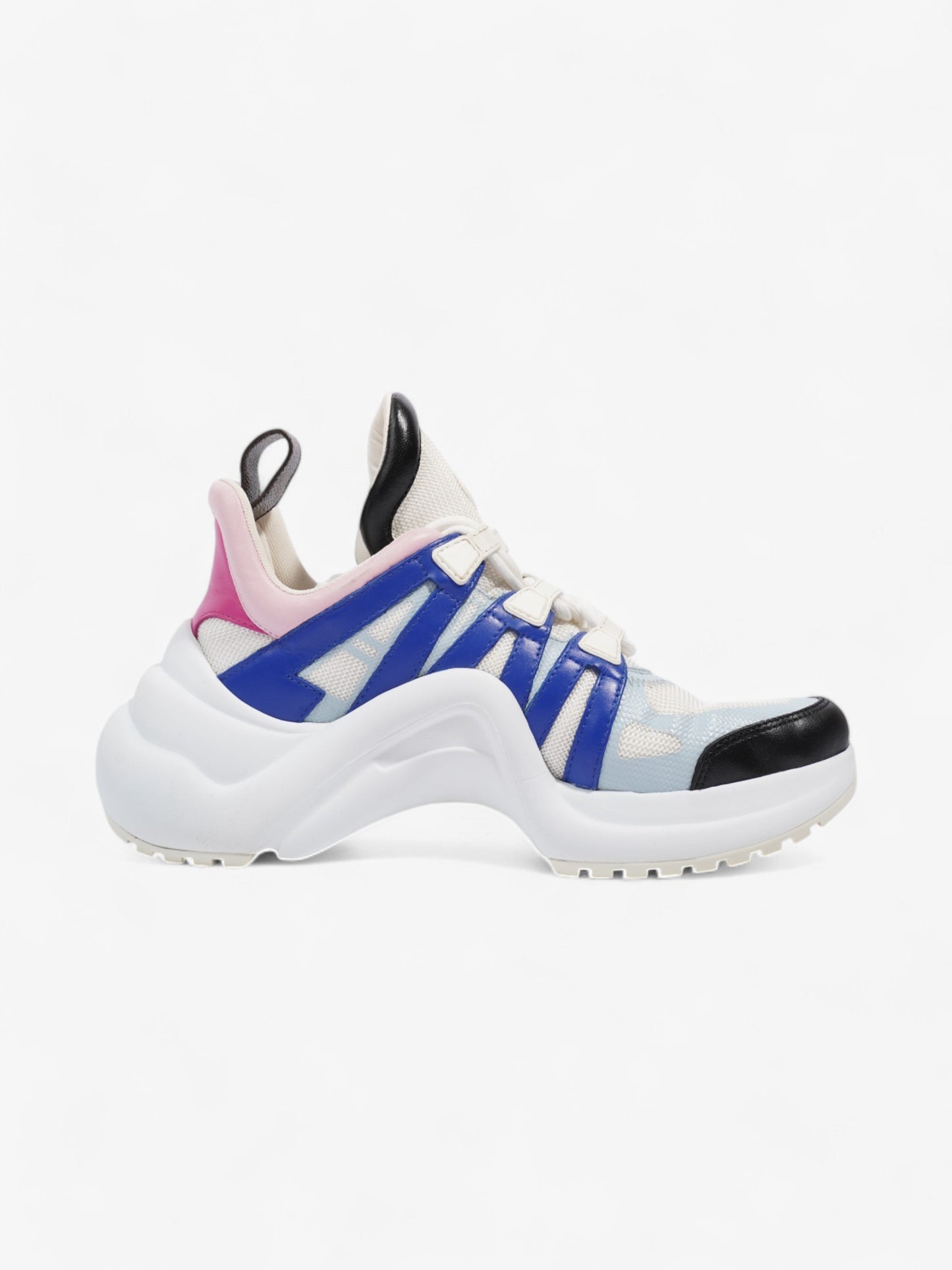 Louis Vuitton Archlight White / Blue / Pink Mesh EU 38 UK 5