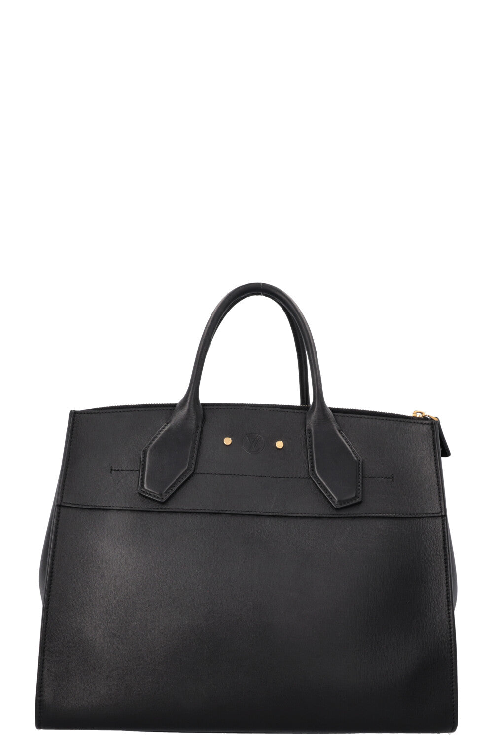 LOUIS VUITTON Steamer GM Leather Black