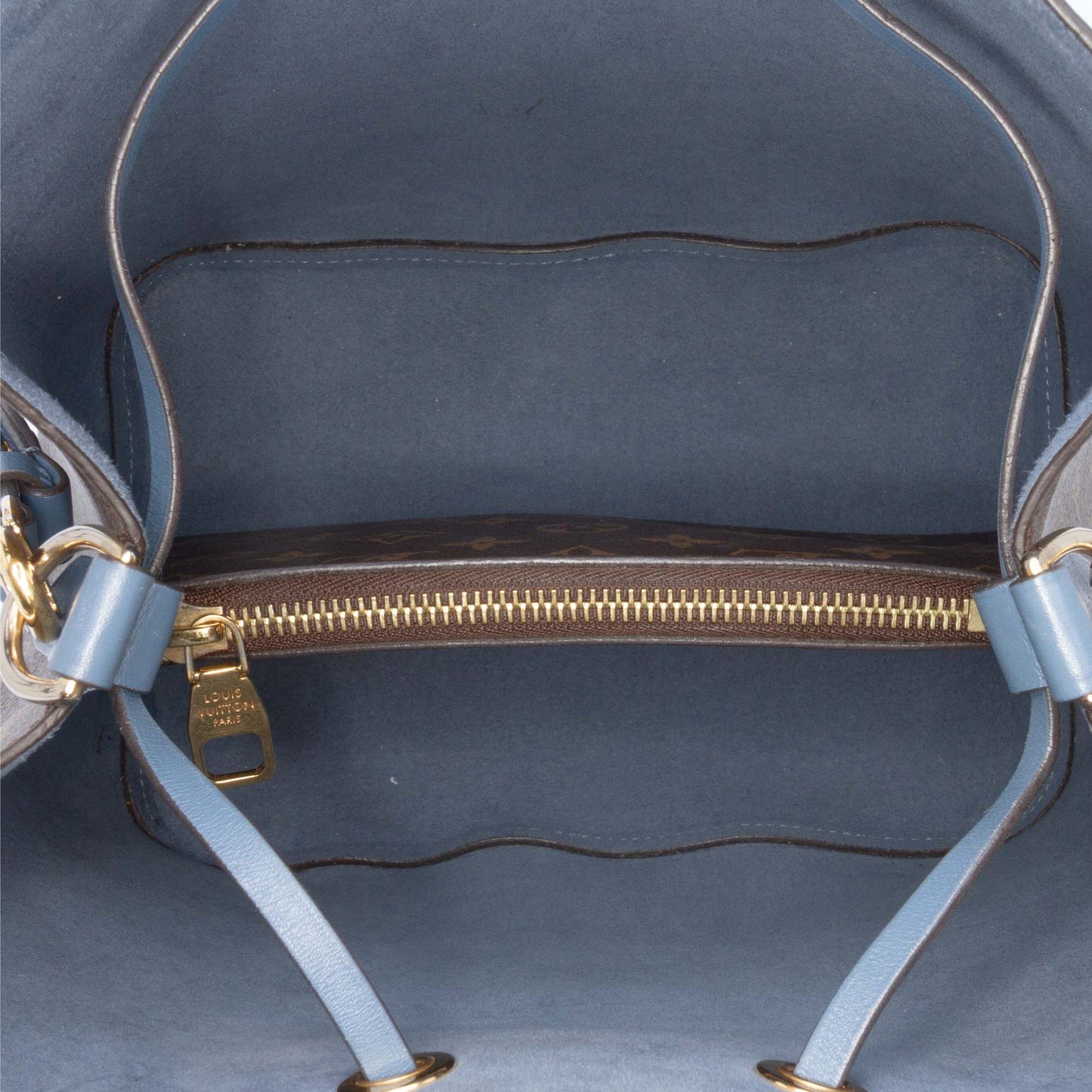 Brown Louis Vuitton Monogram Neonoe MM Bucket Bag