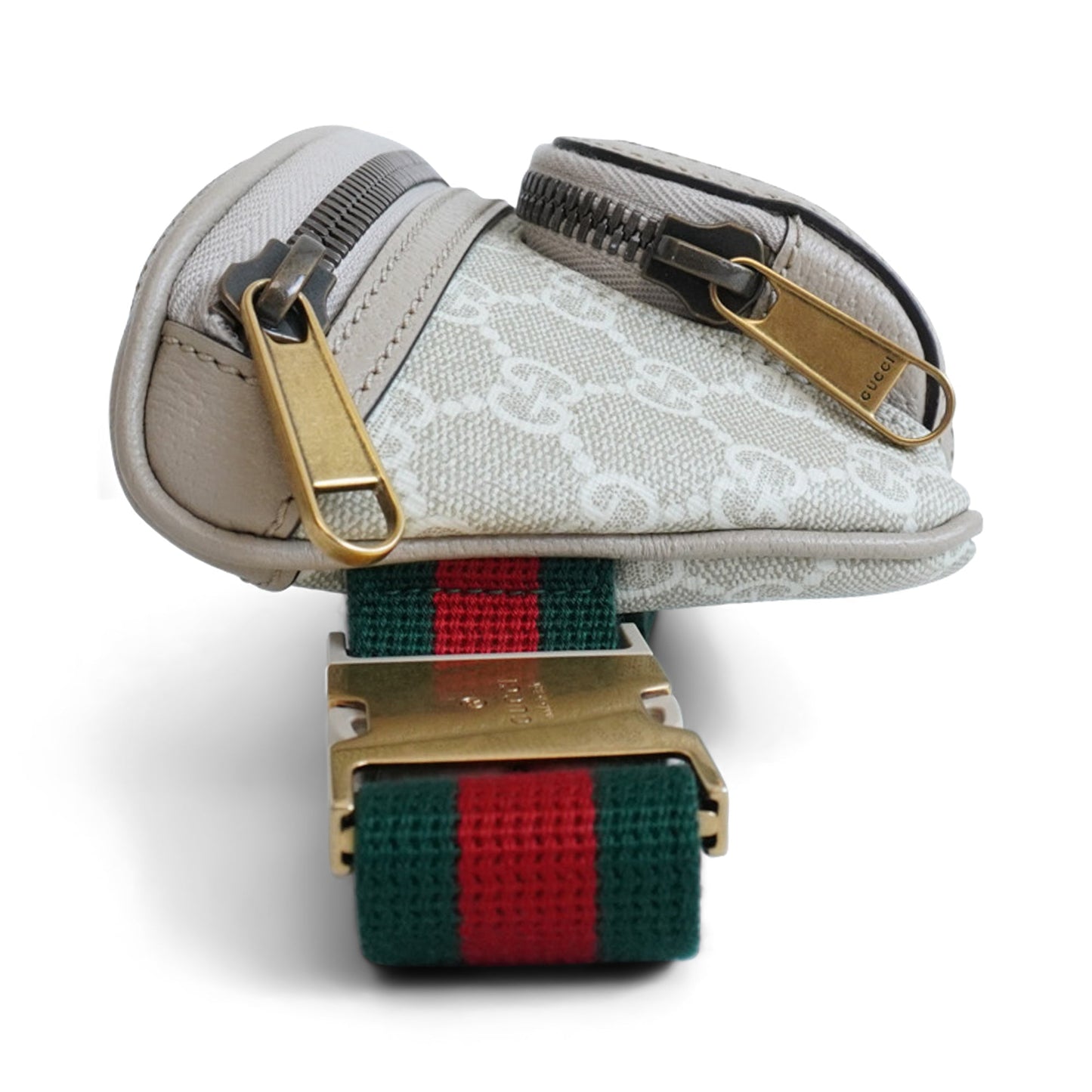 Gucci Monogram Leather Canvas Crossbody