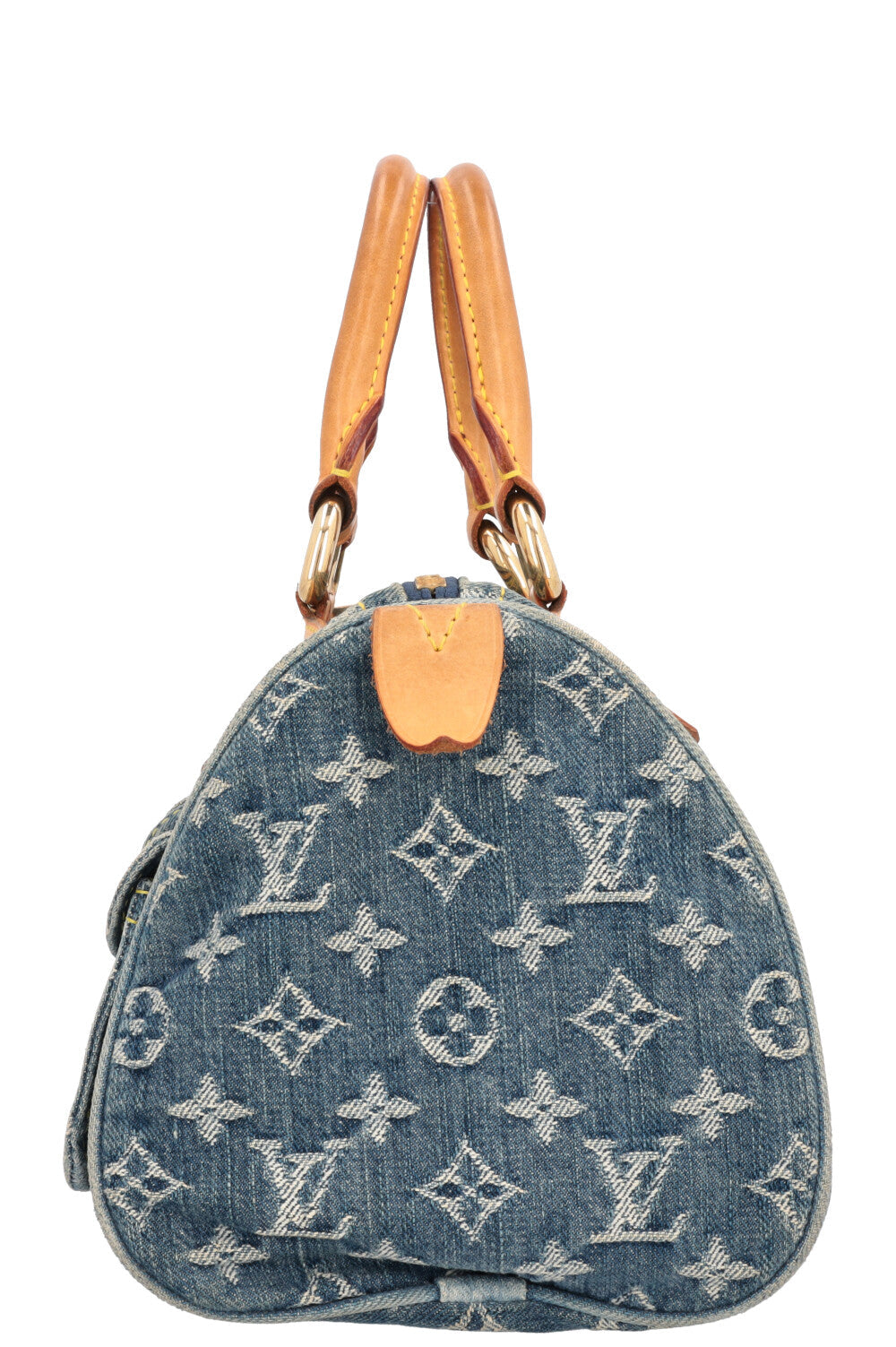 LOUIS VUITTON Néo Speedy Bag Denim Blue